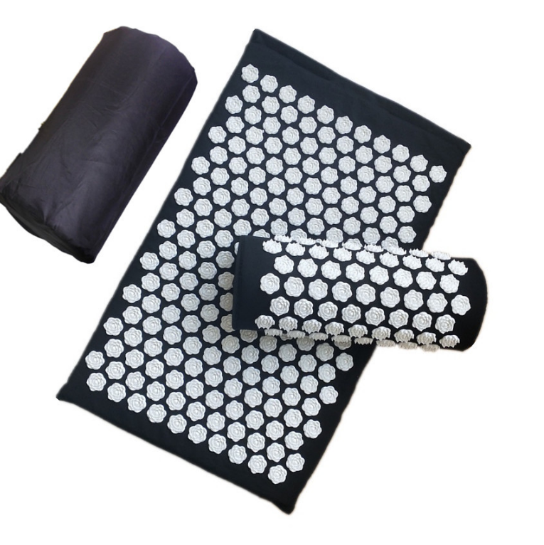 Acupressure Muscle Relief Yoga Mat + Pillow